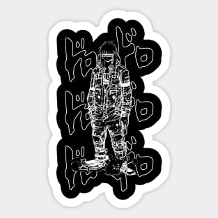 Dorohedoro Nikaido Sticker